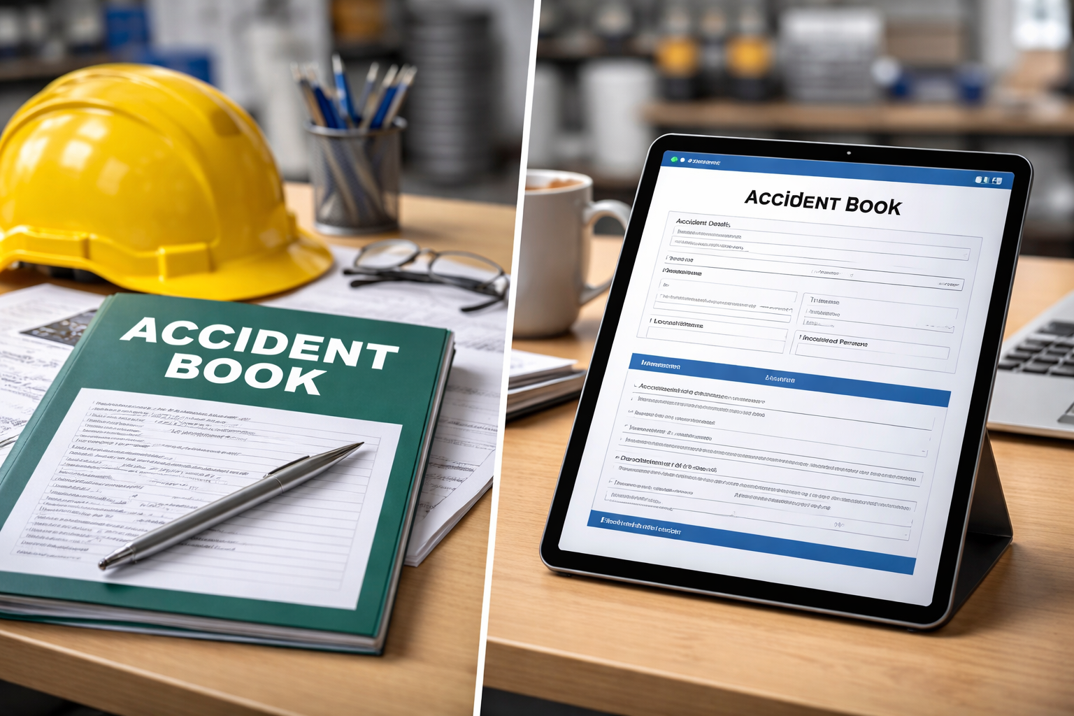 Digital Accident Book vs Paper Accident Book